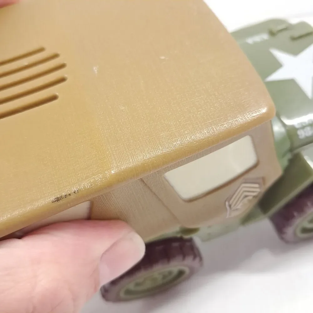 Fisher Price Shake 'N Go! Disney Pixar Cars Sarge military truck jeep WORKS
